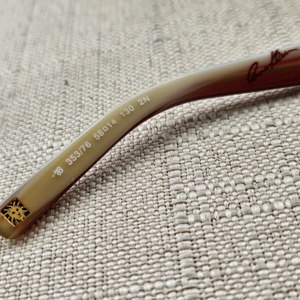 Anne Kkein Women Sunglasses/Eyeglasses Frame Gold/Red Tone 353/76 58[]14 130 - Picture 9 of 12